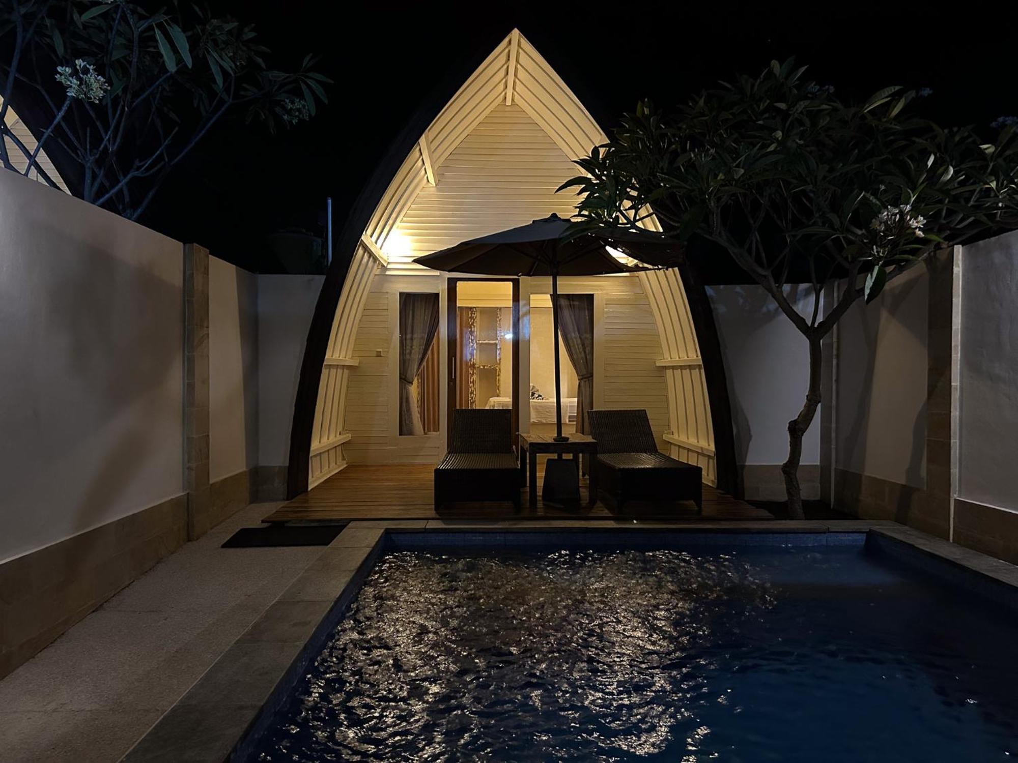 Gili Island Bungalow Gili Trawangan Exterior foto